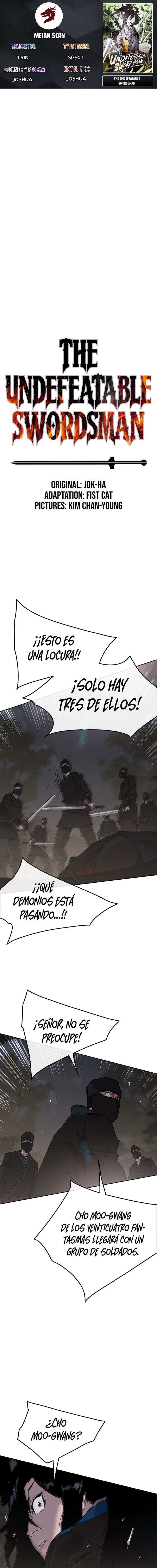 El Espadachín Invencible capítulo 101 página 1