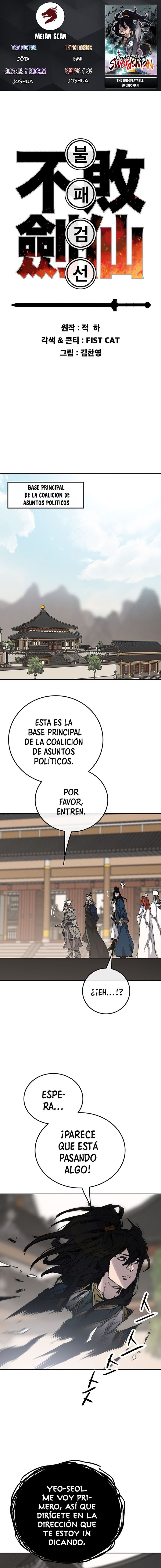 El Espadachín Invencible capítulo 181 página 1