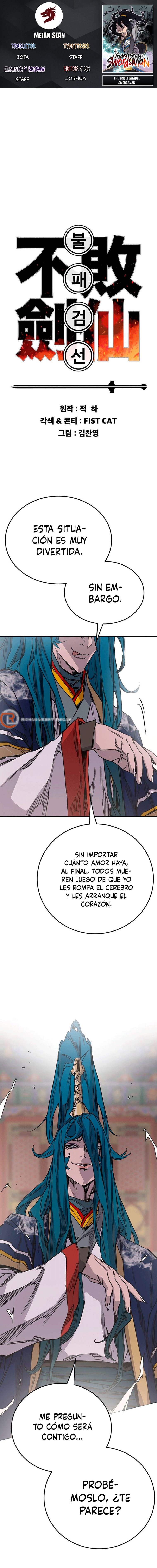 El Espadachín Invencible capítulo 201 página 1