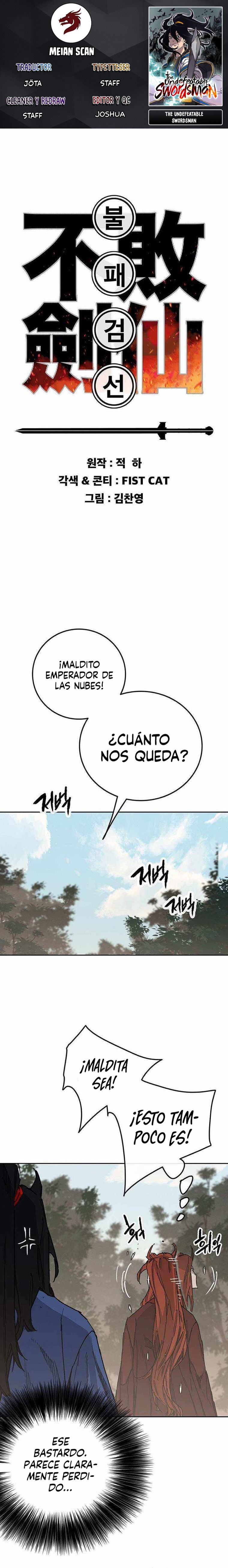El Espadachín Invencible capítulo 215 página 1