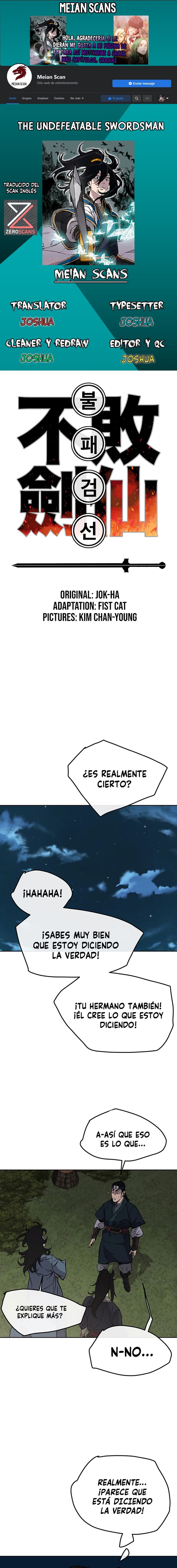 El Espadachín Invencible capítulo 23 página 1