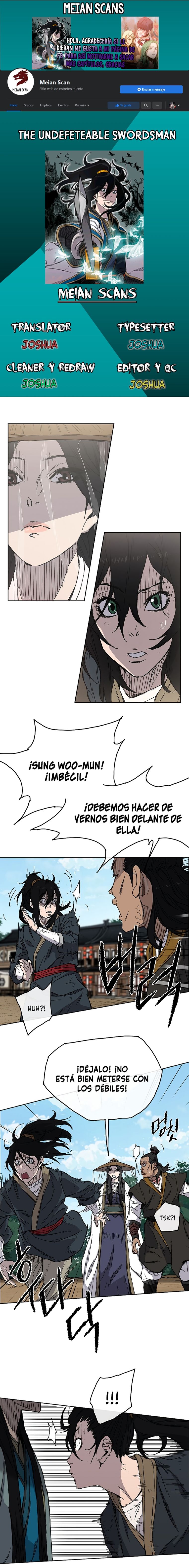 El Espadachín Invencible capítulo 3 página 1