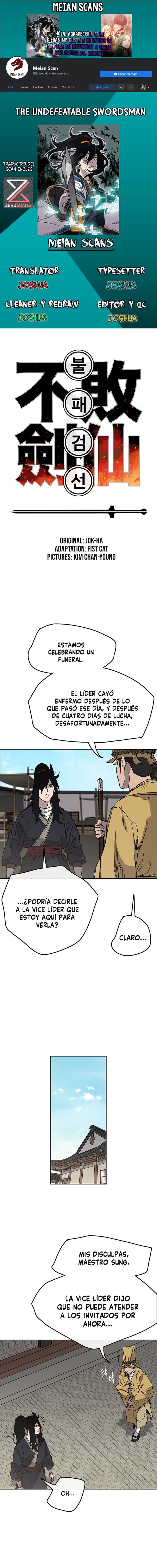 El Espadachín Invencible capítulo 34 página 1