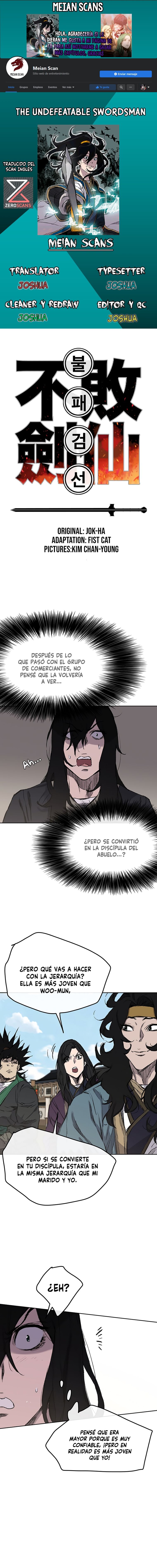 El Espadachín Invencible capítulo 38 página 1
