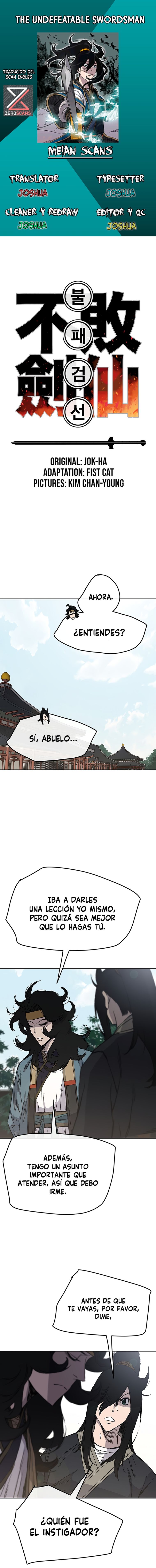 El Espadachín Invencible capítulo 44 página 1