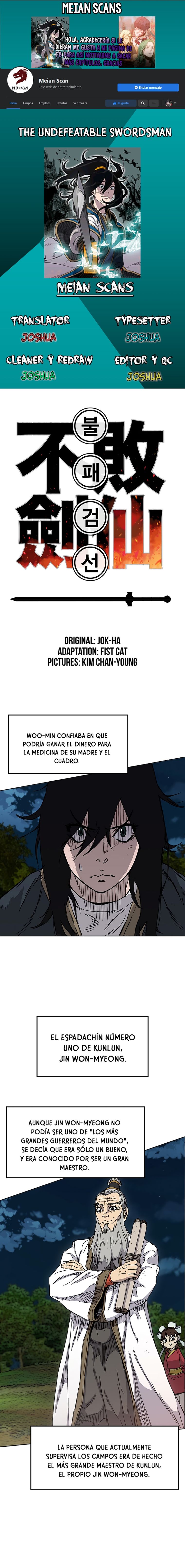 El Espadachín Invencible capítulo 5 página 1
