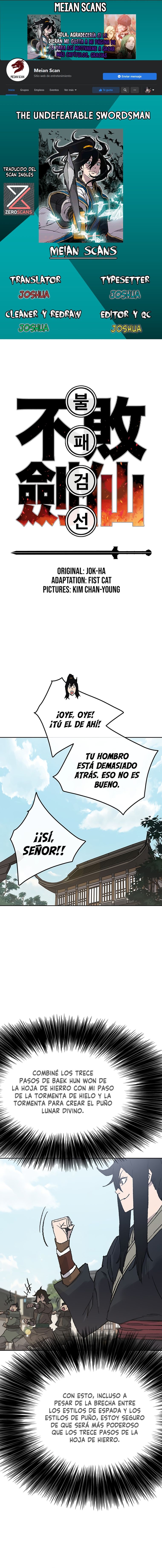 El Espadachín Invencible capítulo 50 página 1