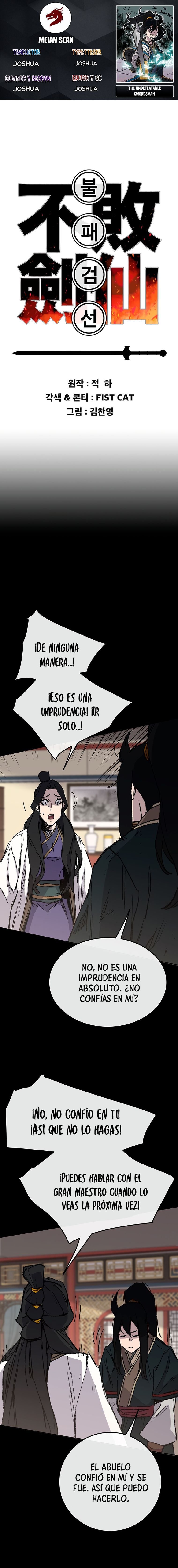 El Espadachín Invencible capítulo 78 página 1