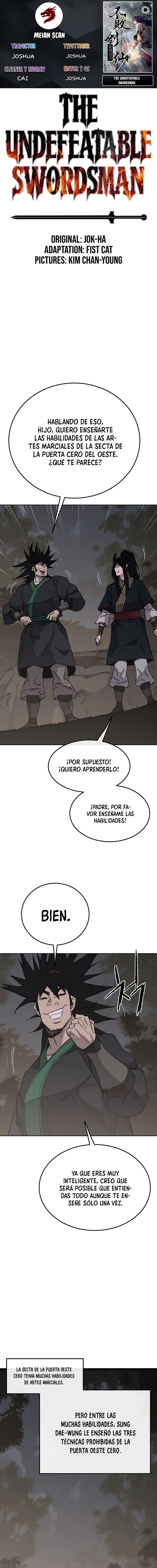 El Espadachín Invencible capítulo 86 página 1