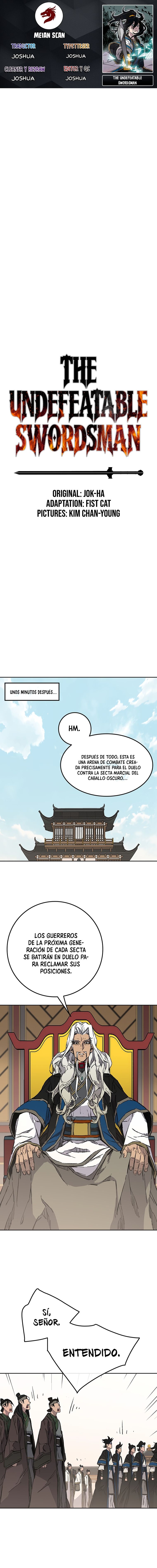 El Espadachín Invencible capítulo 95 página 1