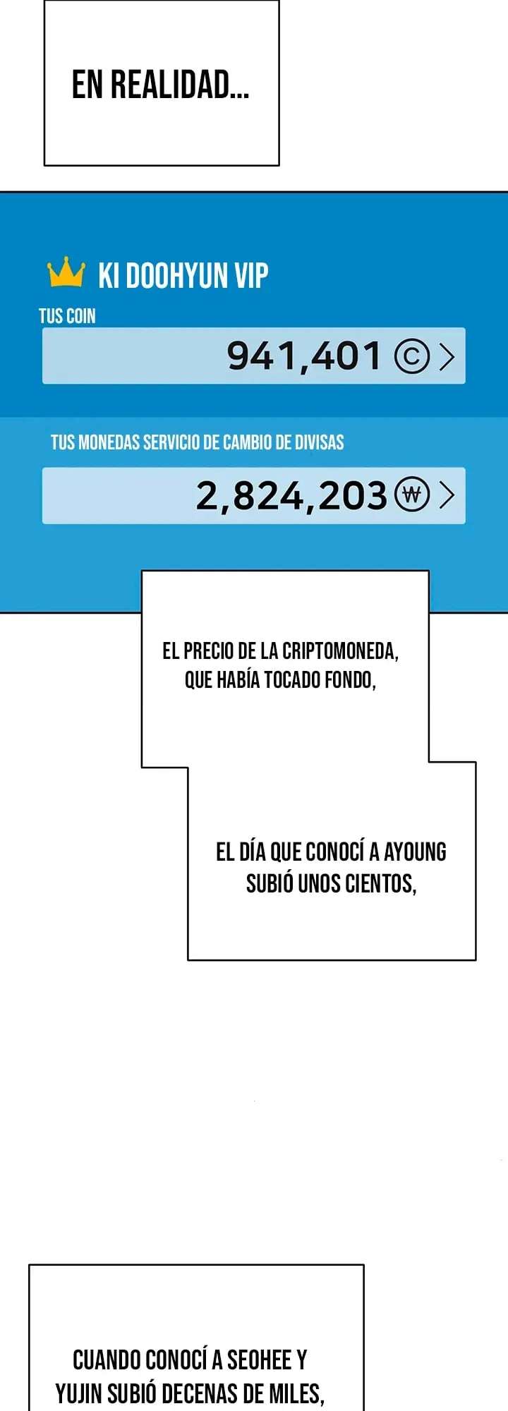 ¡Subí como la espuma en el mundo de las criptomonedas! capítulo 76 página 18