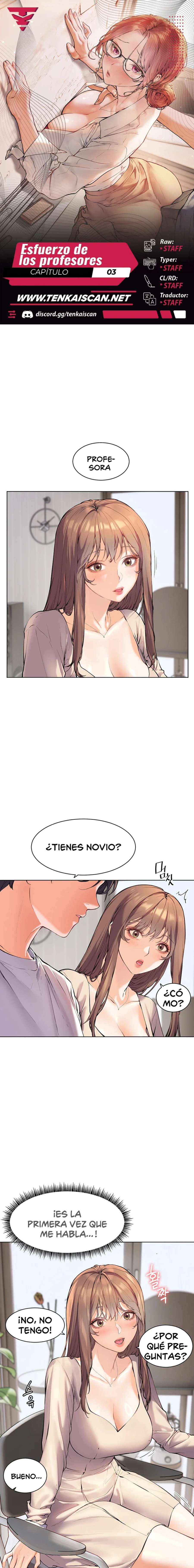 Esfuerzo De Los Profesores capítulo 3 página 1