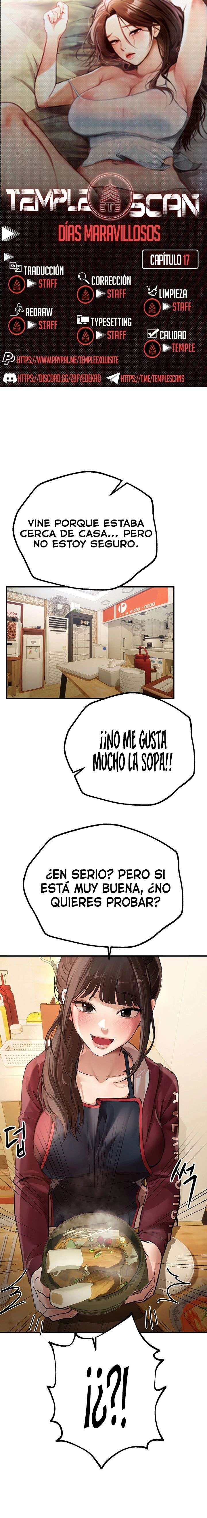 Días Maravillosos capítulo 17 página 1