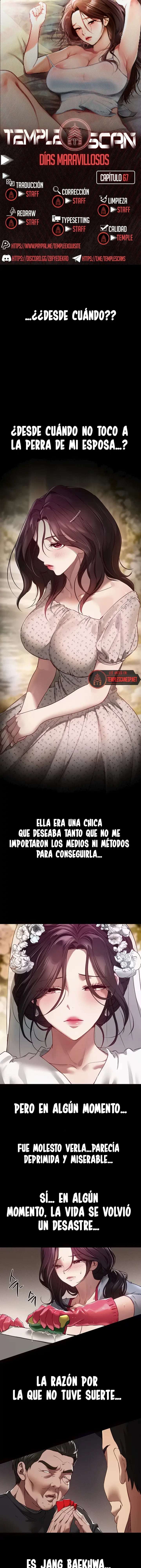 Días Maravillosos capítulo 67 página 1