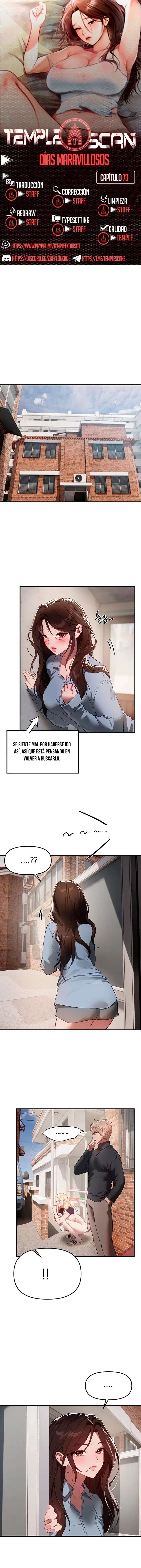 Días Maravillosos capítulo 73 página 1