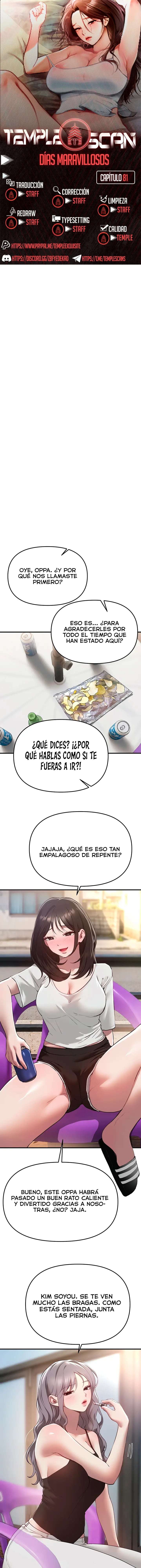Días Maravillosos capítulo 81 página 1