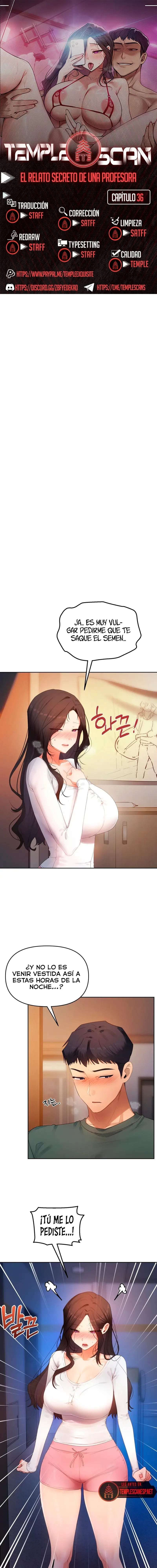 El secreto de la profesora capítulo 36 página 1