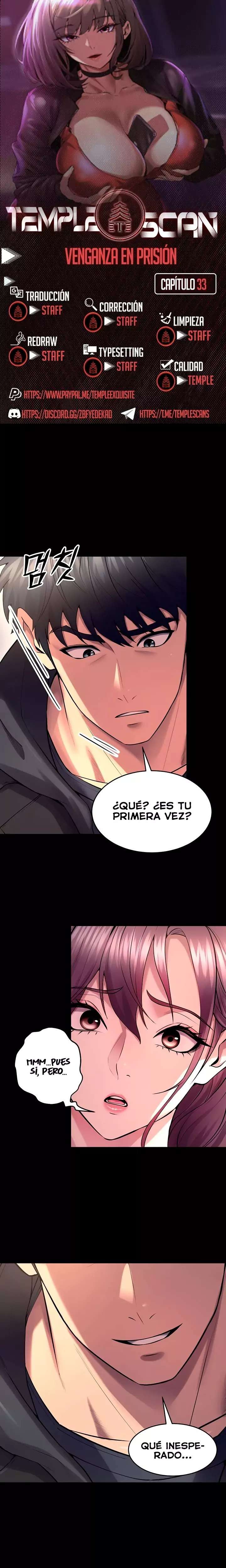 Venganza En Prisión capítulo 33 página 1