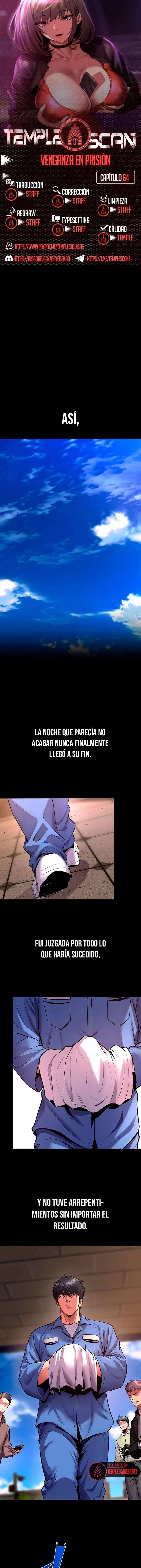 Venganza En Prisión capítulo 64 página 1