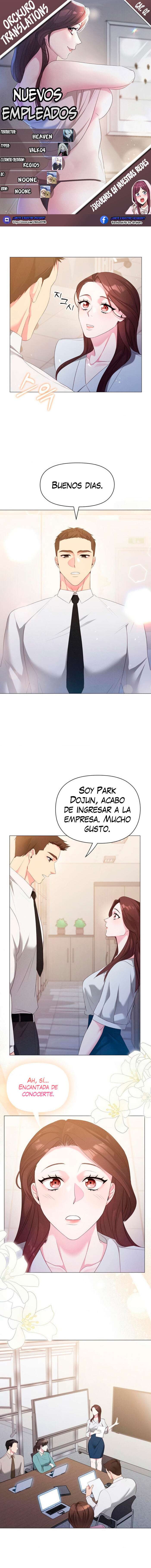 Nuevos empleados capítulo 2 página 1