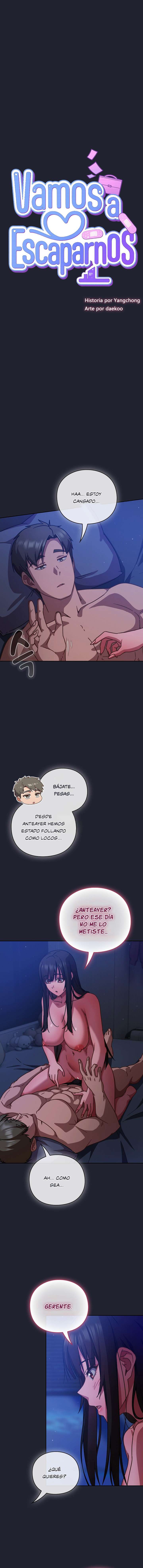Vamos a Escaparnos capítulo 18 página 1