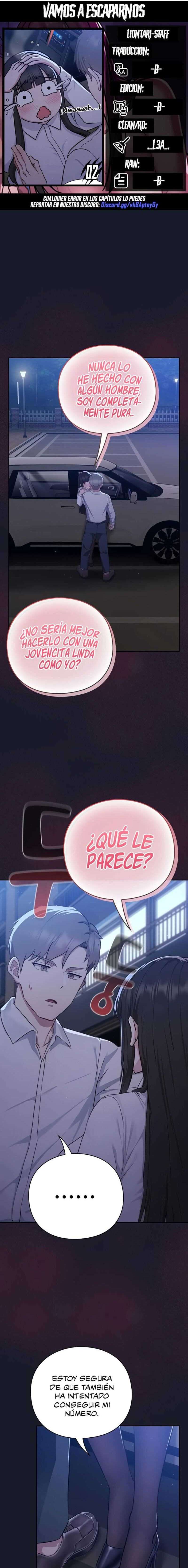 Vamos a Escaparnos capítulo 2 página 1