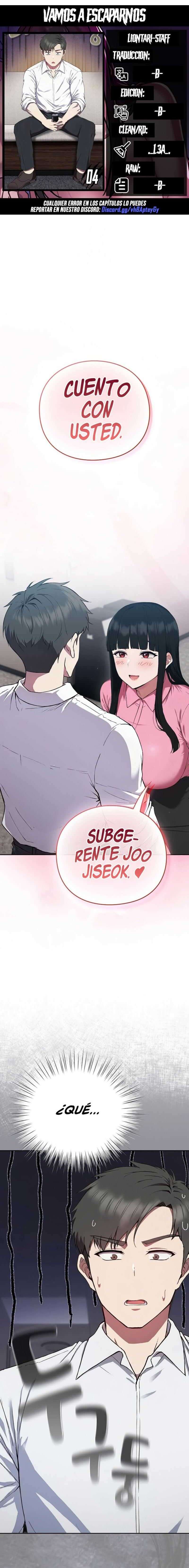 Vamos a Escaparnos capítulo 4 página 1