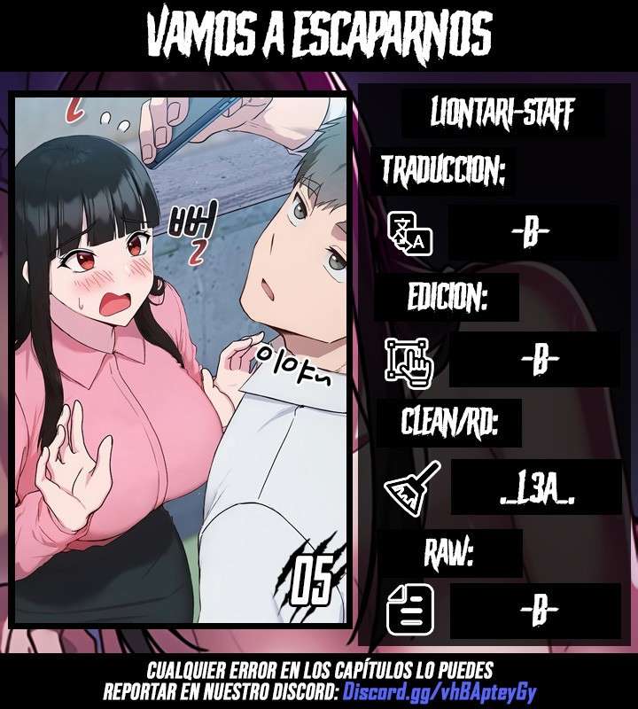Vamos a Escaparnos capítulo 5 página 1