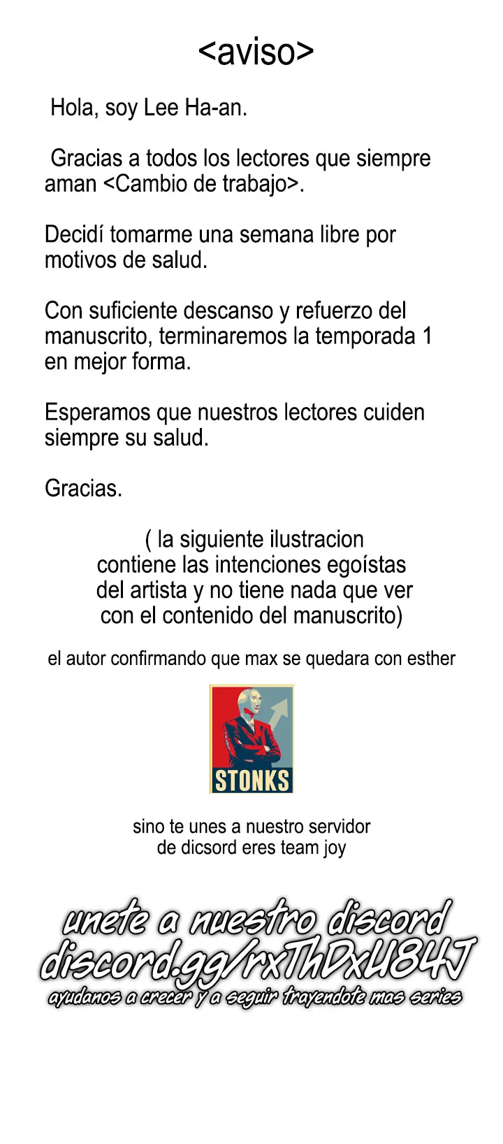 Cambio de trabajo. capítulo 53.5 página 2