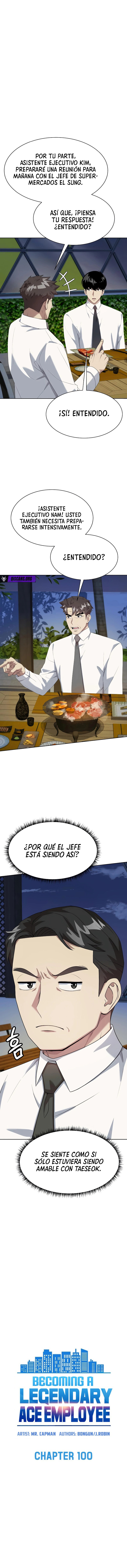 Cómo convertirse en un empleado legendario capítulo 100 página 2