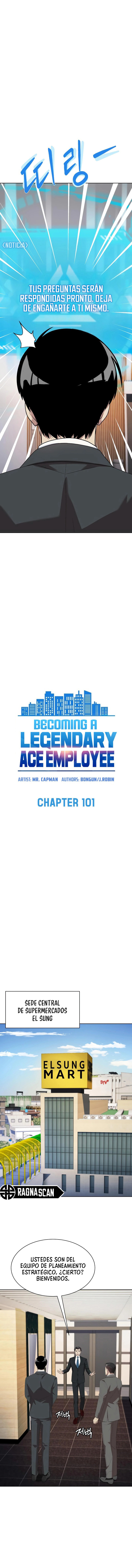 Cómo convertirse en un empleado legendario capítulo 101 página 2