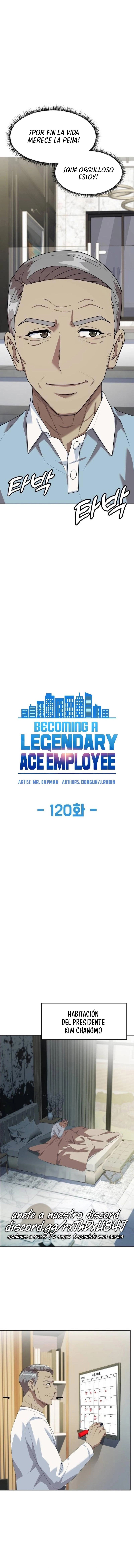 Cómo convertirse en un empleado legendario capítulo 120 página 2