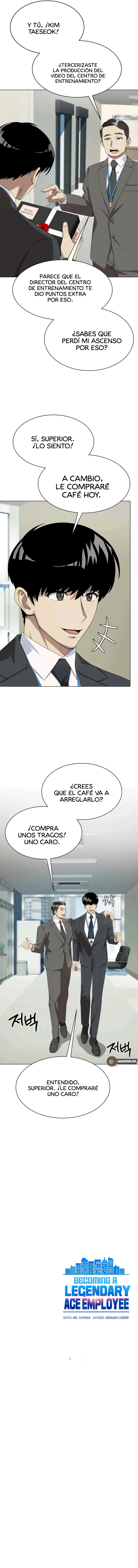 Cómo convertirse en un empleado legendario capítulo 88 página 18