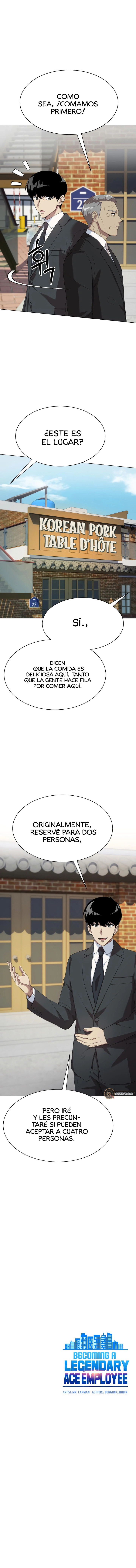 Cómo convertirse en un empleado legendario capítulo 91 página 20