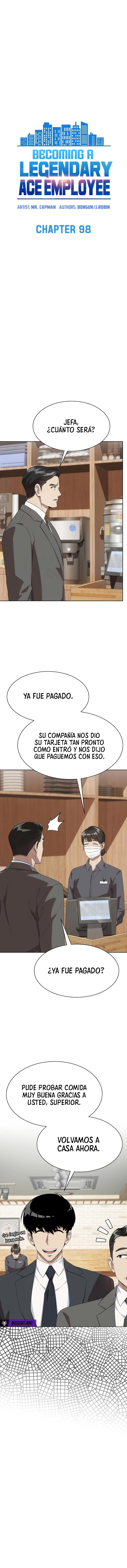 Cómo convertirse en un empleado legendario capítulo 98 página 3