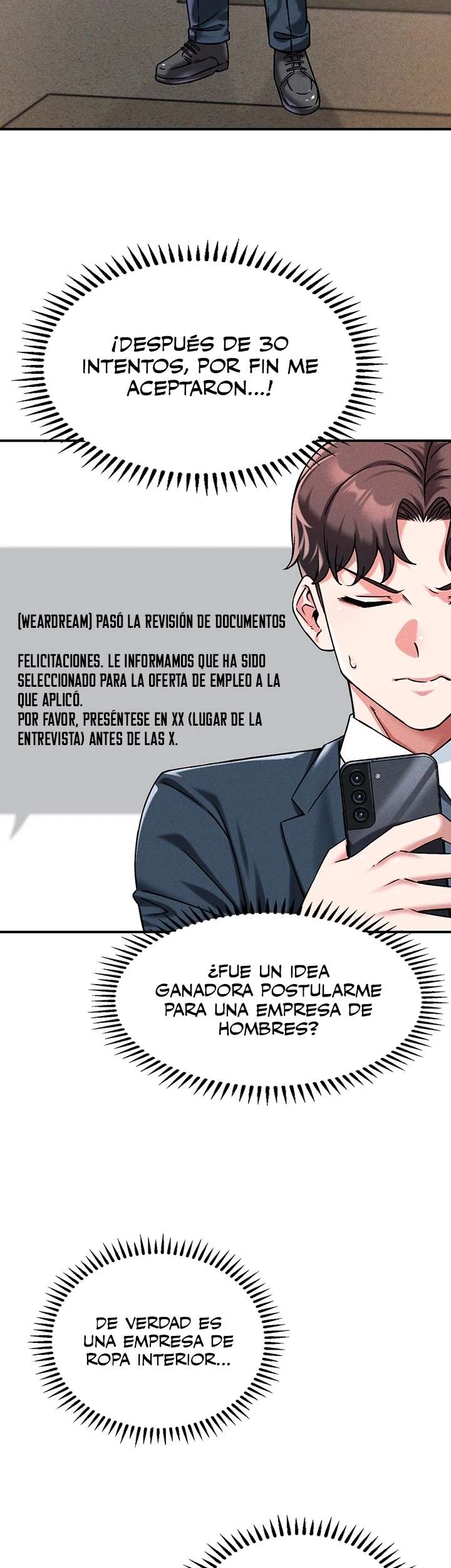 ¿Quieres Trabajar Aquí? capítulo 1 página 22