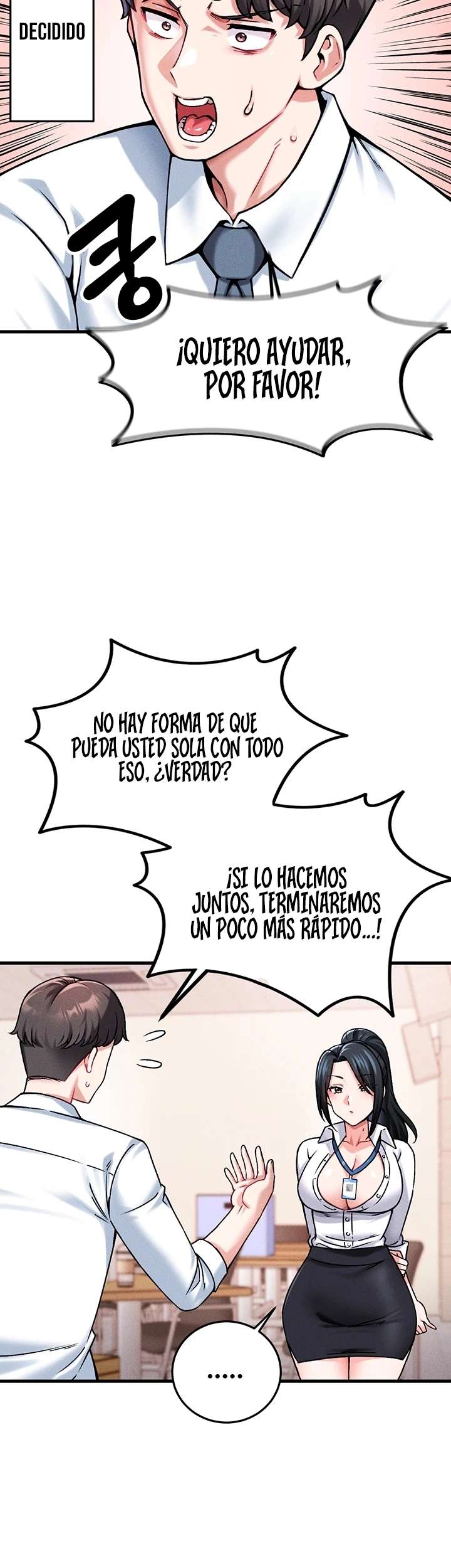 ¿Quieres Trabajar Aquí? capítulo 1 página 35
