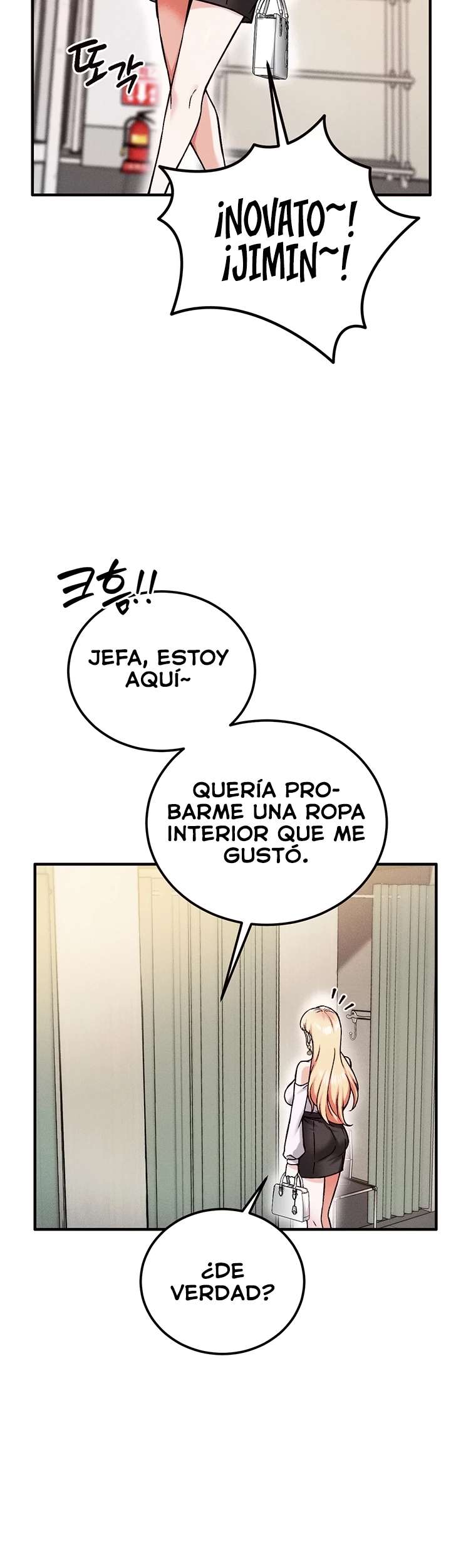 ¿Quieres Trabajar Aquí? capítulo 19 página 36