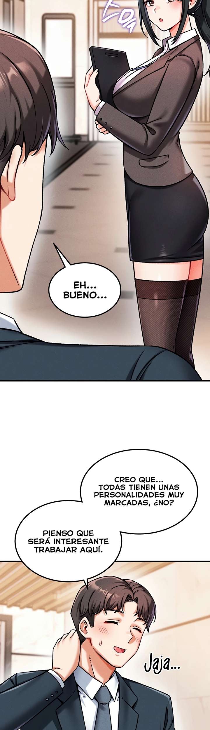 ¿Quieres Trabajar Aquí? capítulo 3 página 22