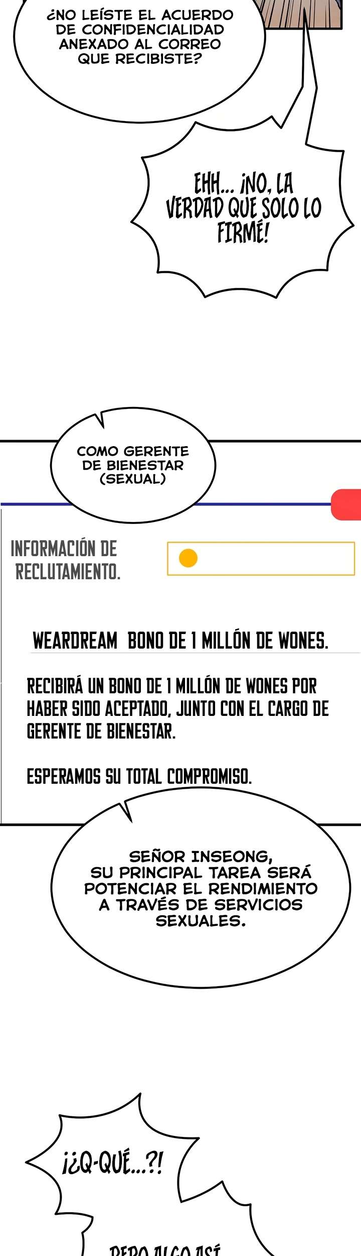 ¿Quieres Trabajar Aquí? capítulo 3 página 29