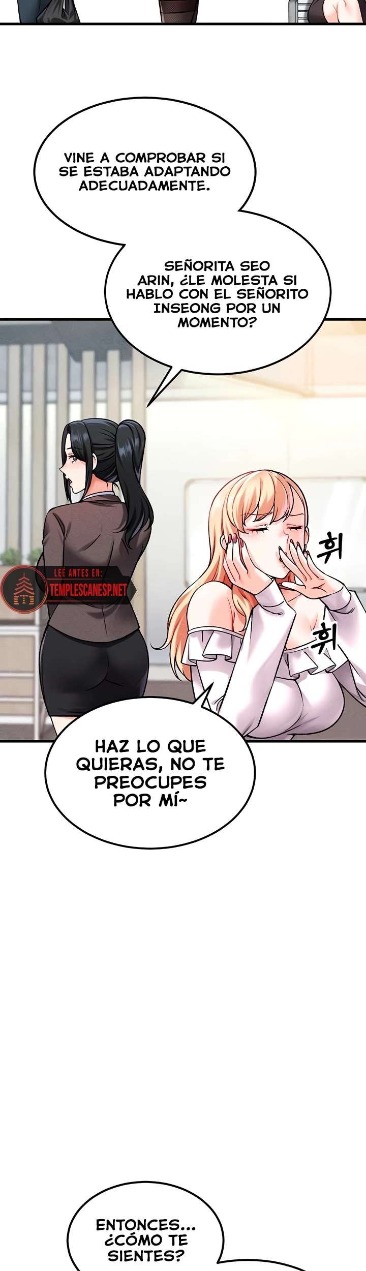 ¿Quieres Trabajar Aquí? capítulo 5 página 56