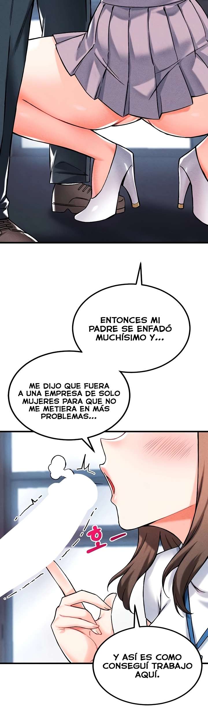 ¿Quieres Trabajar Aquí? capítulo 7 página 51