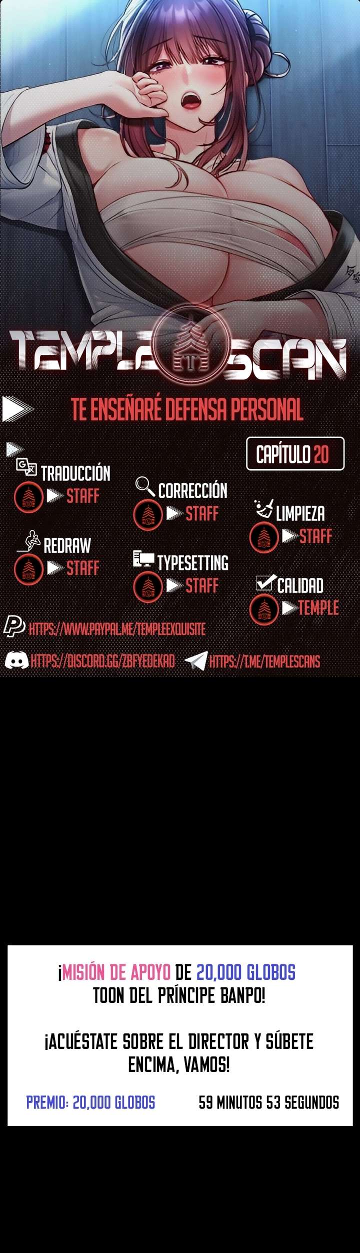 Te Enseñaré Defensa Personal capítulo 20 página 1
