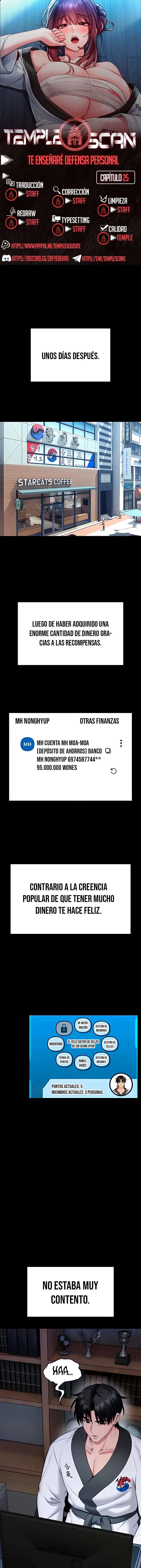 Te Enseñaré Defensa Personal capítulo 25 página 1