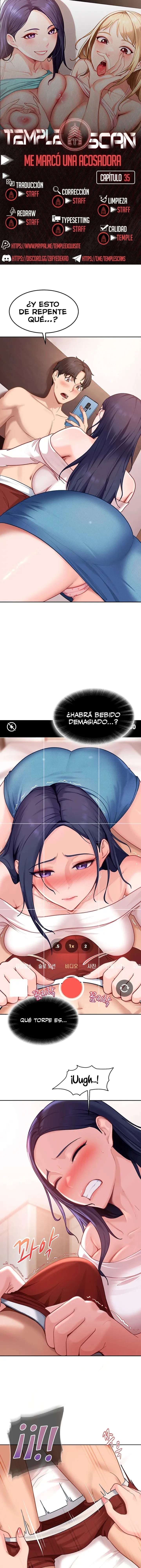 ¡Me Marcó Una Acosadora! capítulo 35 página 1