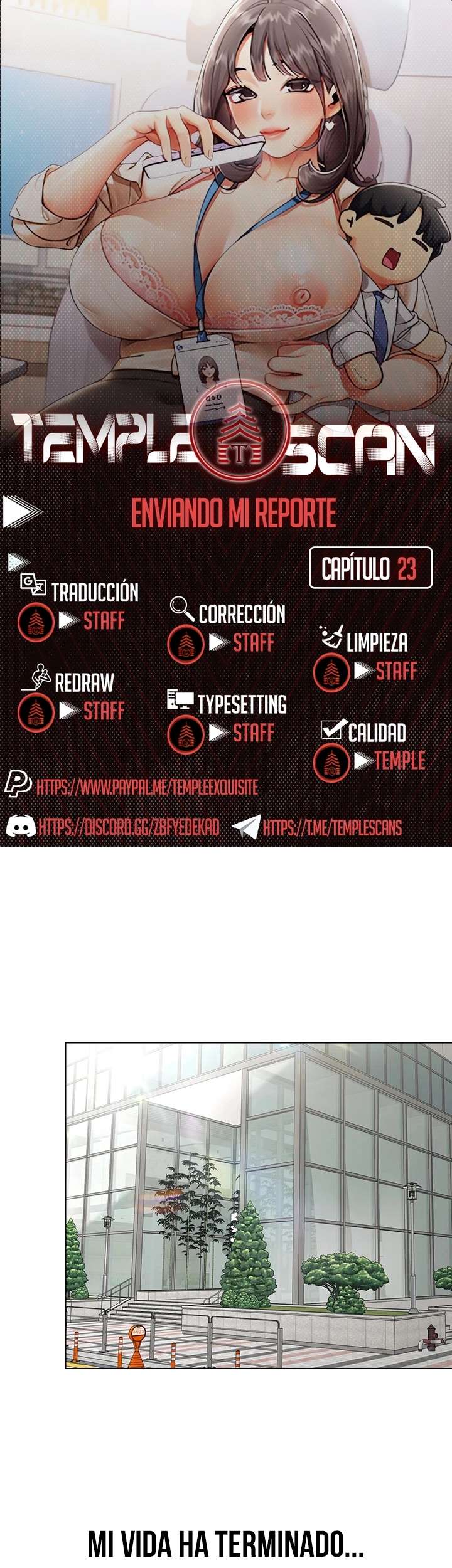 Enviando Mi Reporte capítulo 23 página 1