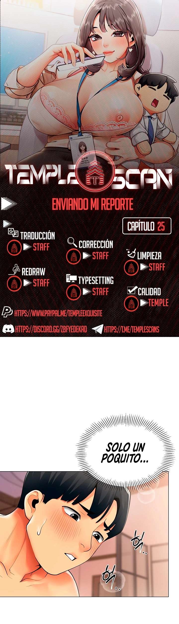 Enviando Mi Reporte capítulo 25 página 1