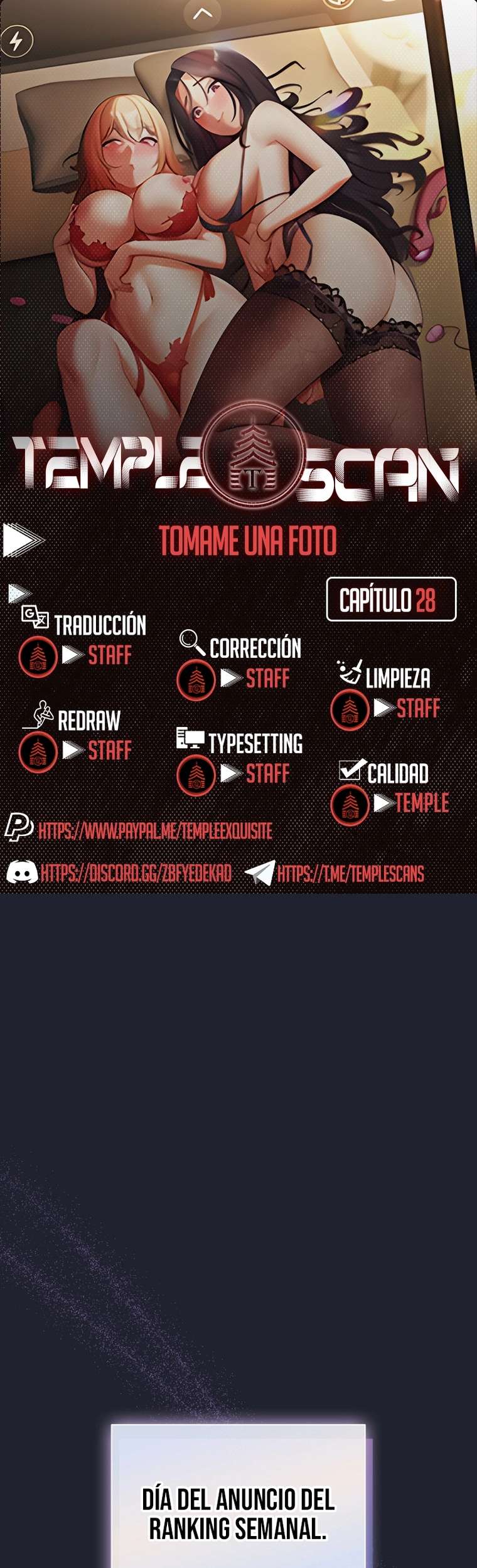 Tómame Una Foto capítulo 28 página 1