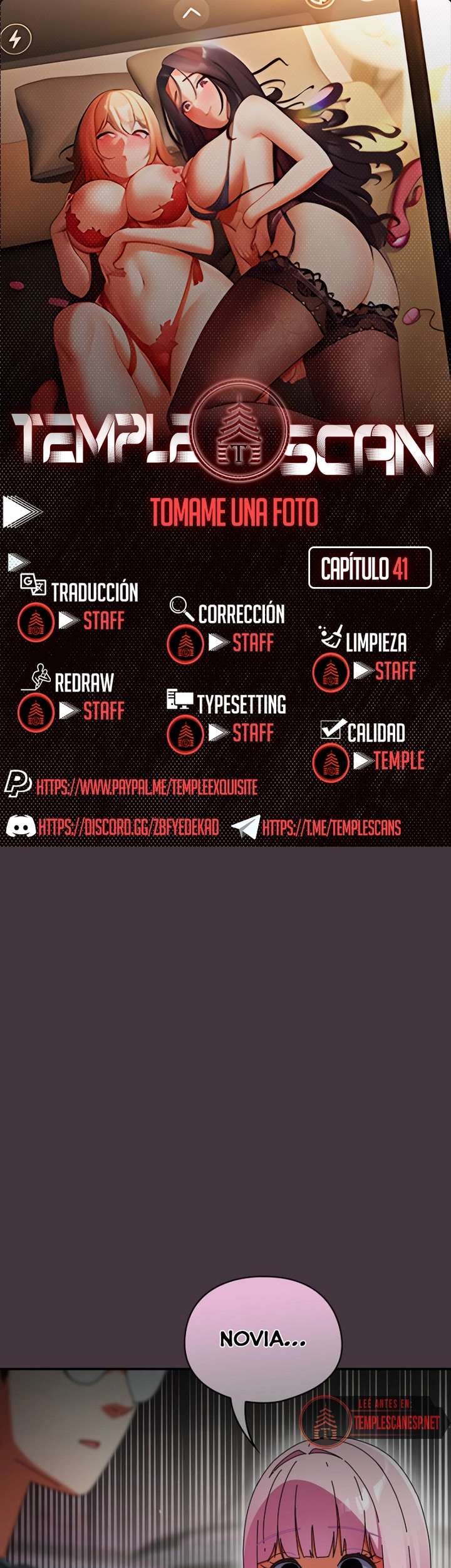 Tómame Una Foto capítulo 41 página 1