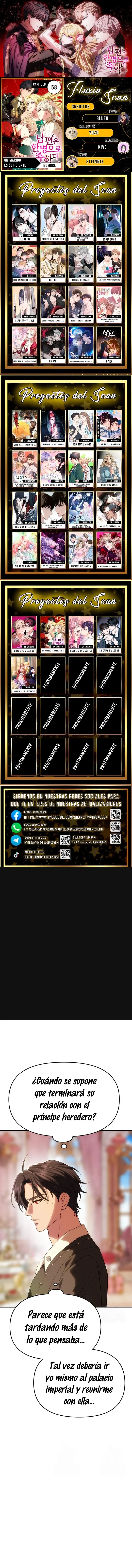 Un marido es suficiente capítulo 58 página 1